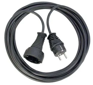 Brennenstuhl przewód przedłużacza z wysokiej jakości tworzywa sztucznego, kolor: czarny H05VV-F 3G1,5, czarny 1165010015 - Pozostałe oświetlenie - miniaturka - grafika 2