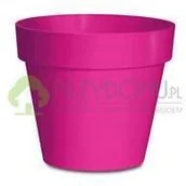 Donice - Prosperplast Doniczka połyskująca Cube shine DCUB170 fuksja - miniaturka - grafika 1