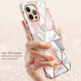 Supcase COSMO ETUI NA IPHONE 12/12 PRO MARBLE 16738 - Etui i futerały do telefonów - miniaturka - grafika 3