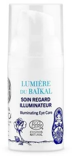Natura Siberica Lumiere Du Baikal Illuminating Eye Care rozświetlający krem pod oczy Hydrolat z Róż Rose de Grasse & Tarczyca Bajkalska 30ml - Kosmetyki pod oczy - miniaturka - grafika 2