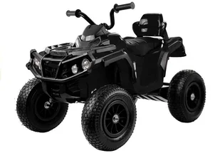 Import LEANToys Quad na Akumulator BDM0906 Pompowane Koła Czarny 4116 - Pojazdy elektryczne dla dzieci - miniaturka - grafika 2