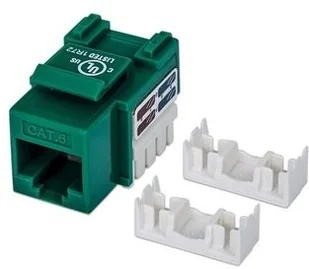 Keystone Intellinet Intellinet Moduł Cat6 UTP RJ45 zaciskany zielony 210638 - Wtyczki i adaptery - miniaturka - grafika 4