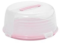 Curver Pojemnik na ciasto jasnoróżowy, 34,7x15,6 cm - Pojemniki kuchenne - miniaturka - grafika 2