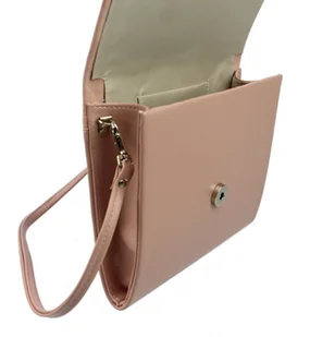 PolskaGalanteria.pl Elegancka Torebka/Kopertówka Torebka Wizytowa PolskaGalanteria WZÓR 1 BL PUDROWY RÓŻ II KRÓTKA - Torebki damskie - miniaturka - grafika 5