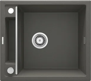 Deante Zlewozmywak granitowy magnetyczny 1-komorowy bez ociekacza - Magnetic antracyt 64x50 ZRM_T11A ZRM_T11A - Zlewozmywaki - miniaturka - grafika 3
