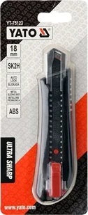 Yato NOŻYK Z OSTRZEM ŁAMANYM 18MM SK2H YT-75123 - Nożyce i noże - miniaturka - grafika 4