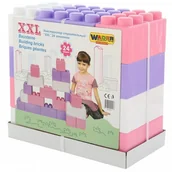 Klocki - Wader Polesie 40107 Klocki budowniczy XXL 24el - miniaturka - grafika 1