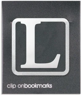 Metalowa zakładka Litera L Clip-on - Zakładki do książek - miniaturka - grafika 2