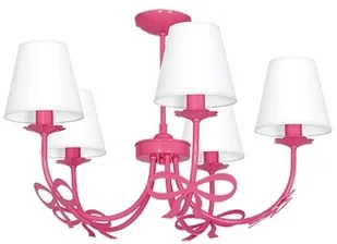 Decoland Żyrandol KOKARDKA 5xE14/60W/230V - Lampy sufitowe - miniaturka - grafika 5