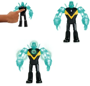 Epee Ben 10 Figurka deluxe 15cm Diamentogłowy 229397 - Figurki dla dzieci - miniaturka - grafika 2