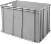 Pojemniki przemysłowe - Bekuplast Pojemnik skrzynka plastikowa pełna K-410 K-410 - miniaturka - grafika 1