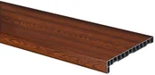 Blaty meblowe i parapety okienne - Parapet wewnętrzny PVC, kolor złoty dąb, gr. 4,2 cm, szer. 25 cm, dł. 126 cm - miniaturka - grafika 1