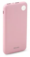 Powerbanki - Wesdar S61 Powerbank 10000mAh M555022 Różówy pb_20190925131432 - miniaturka - grafika 1