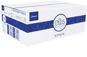 Ręczniki papierowe - Lamix Ręczniki papierowe ZZ 3000 szt Ellis Professional Simple biały celuloza - miniaturka - grafika 1