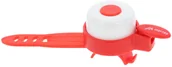 Dzwonki do roweru - MARTES Dzwonek MARTES BUZZ 19212-WHITE/RED - miniaturka - grafika 1