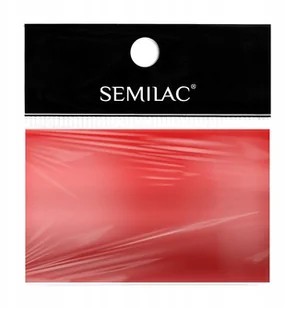 Semilac Folia Transferowa Red 04 - Ozdoby do paznokci - miniaturka - grafika 4