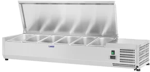 Royal Catering Nadstawa chłodnicza - 6 x GN 1/4 - 140 x 33 cm RCKV-140/33-6S RCKV-140/33-6S - Akcesoria spawalnicze - miniaturka - grafika 2