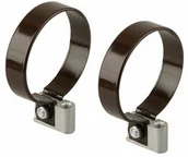 Rynny i akcesoria - Marley Obejma rynnowa średnica 5 3 cm brązowa - miniaturka - grafika 1