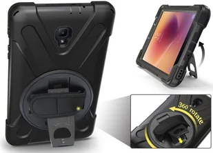 Samsung Alogy Etui Alogy Pirate Armor do Galaxy Tab A 8.0 T380/T385 z rzepem 6572X1 - Etui do tabletów - miniaturka - grafika 4