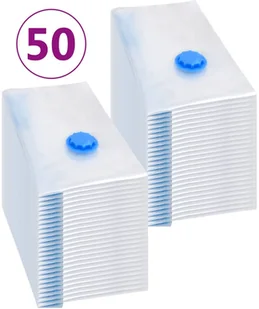 vidaXL Próżniowe worki podróżne na ubrania, 60x40 cm, 50 szt. vidaXL - Pudła i pojemniki do przechowywania - miniaturka - grafika 3