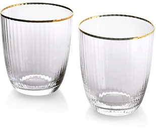 AffekDesign MADA GOLD KPL. 2 SZKLANEK 450ml         9x4.5x10cm - Szklanki - miniaturka - grafika 2