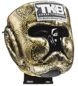 Ochraniacze - Top King KASK BOKSERSKI SPARINGOWY TOP KING TKHGSS-02BK_GD "SUPER STAR SNAKE&quot gold) M TKHGSS-02BK_GD_M - miniaturka - grafika 1