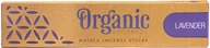 Kadzidła i dodatki - Song Of India Kadzidełka SOI Organic Lavender (lawenda) - 15g soi14 - miniaturka - grafika 1