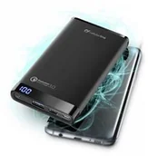 Akcesoria do tabletów i e-booków - Manta Power Bank CellularLine Freepower Pro 8000mAh QC 3.0 USB-C FREEPMANTA8QCCK) Czarna - miniaturka - grafika 1