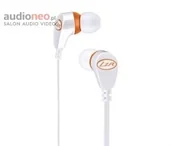 Słuchawki - Magnat LZR 540 biało-pomarańczowe - miniaturka - grafika 1