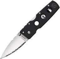 Noże - Cold Steel Nóż składany Hold Out S35VN Serrated 3" Black (11G3S) 11G3S - miniaturka - grafika 1
