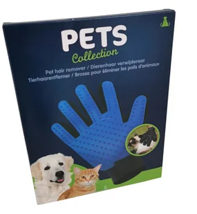 Rękawica szczotka do czesania wyczesywania sierści - Szczotki i furminatory - miniaturka - grafika 2