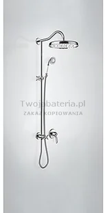 Tres Monoclasic zestaw natryskowy retro 24217703 24217703 - Zestawy prysznicowe Tres Monoclasic zestaw natryskowy retro 24217703 24217703 - Zestawy prysznicowe - miniaturka - grafika 1