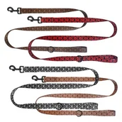 Smycze dla psów - Chaba Smycz Fashion - 15-130cm Karmelowa - miniaturka - grafika 1