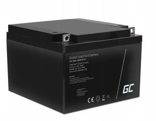 Green Cell Akumulator bezobsługowy AGM VRLA 12V 26Ah do łodzi i instalacji fotowoltaicznych AGM35 - Baterie do zasilaczy awaryjnych UPS - miniaturka - grafika 2