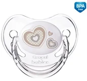 Smoczki uspokajające - Canpol babies Canpol Smoczek silikonowy anatomiczny Newborn baby 0-6m 22/565 BEŻOWY 44886 - miniaturka - grafika 1