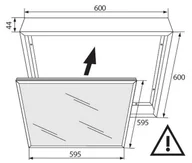 Taśmy LED - Eko-light RAMKA 600X600 DO PANELU LED EKP6196 - miniaturka - grafika 1