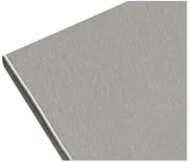 Blaty meblowe i parapety okienne - Biuro Styl Blat laminowany 60 x 2 8 x 305 cm aluminium - miniaturka - grafika 1