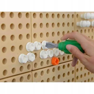 Masterkidz Ręczne Narzędzia 6 Elementów Śrubokręt Klucz - Tablica Naukowo-Edukacyjna Masterkidz STEM ME13101 - Mały majsterkowicz - miniaturka - grafika 9