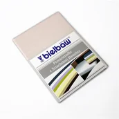 Prześcieradła - Bielbaw PRZEŚCIERADŁO BAWEŁNA 160X210 KOŚĆ SŁONI PR-BAB-160-KOSC - miniaturka - grafika 1