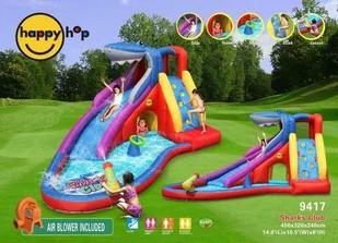 4iQ 4iQ Dmuchany Zamek REKIN Trampolina Dmuchaniec Z Dmuchawą - Place zabaw - miniaturka - grafika 4