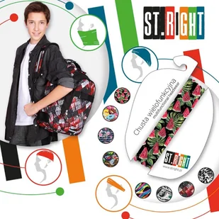 St. Majewski Plecak 1-komorowy St.Right BP-45 Eagle - Plecaki - miniaturka - grafika 9