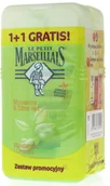Kosmetyki do kąpieli - Le Petit Marseiliais Żel pod prysznic delikatny Mandarynka i Limonka 2 x 250 ml - miniaturka - grafika 1