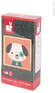 Janod Klocki drewniane Puzzle 6w1 Las - Klocki - miniaturka - grafika 11