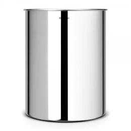 Brabantia Kubełek na śmieci stal polerowana 15l srebrny BR 18-14-67 + 20 zł na pierwsze zakupy BR 18-14-67 - Kosze na śmieci - miniaturka - grafika 3