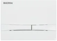 Przyciski spłukujące - Kerra Przycisk dwudzielny do stelaża podtynkowego WC K-50 Slim, BIAŁY Adriatic Adriatic biały(SLIM) - miniaturka - grafika 1