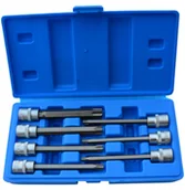 Zestawy narzędziowe - Zestaw 7 Torx Nasadki 3/8 T25-T60 Długie 110mm - miniaturka - grafika 1