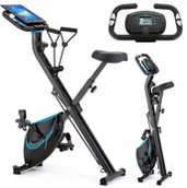 Rowery treningowe - Rower Treningowy Magnetyczny Składany Stacjonarny - miniaturka - grafika 1