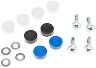 Akcesoria do elektronarzędzi - Utsch tablicy rejestracyjnej śruby 4-elementowy zestaw m4,8 X 16 z okładka 535050 - miniaturka - grafika 1