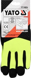 Yato RĘKAWICE ROBOCZE Z SYNTETYCZNEJ SKÓRY AMARA ZE WZMOCNIENIAMI W CZĘŚCI CHWYTNEJ OBSŁUGA SMARTFONA ROZM 8 - Rękawice robocze - miniaturka - grafika 4