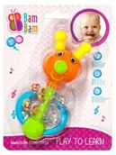 Grzechotki dla dzieci - Bambam Grzechotka robaczek - miniaturka - grafika 1